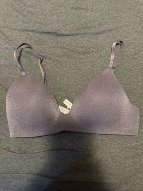 Victoria's Secret Shimmery Lavender Wireless T-Shirt Bra